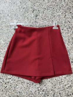 Skort z hrubej bavlny