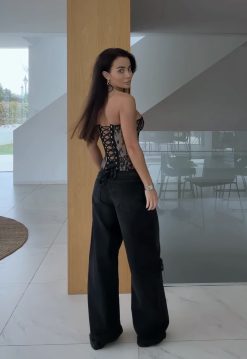 Alternative view of Korzet Dress čierny