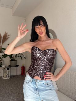 Body s leopardím vzorom